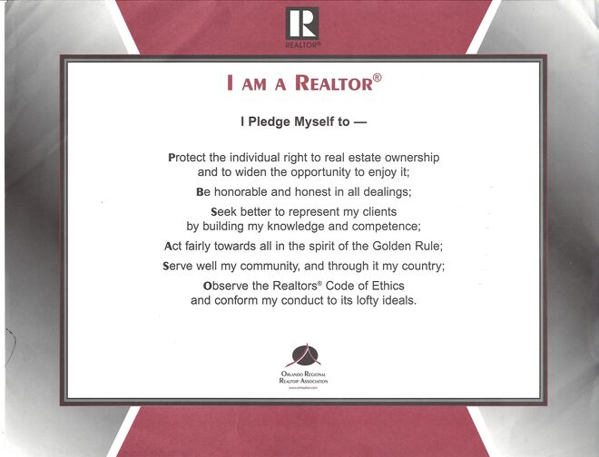 REALTOR CODE OF ETHICS | 32819 | 32836 | Dr. Phillips